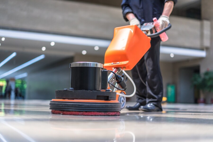 Floor Cleaning by JJ Total Services, Corp.