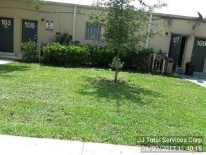 Commercial Lawn Service for Retail Center in Hallandale, FL (2)